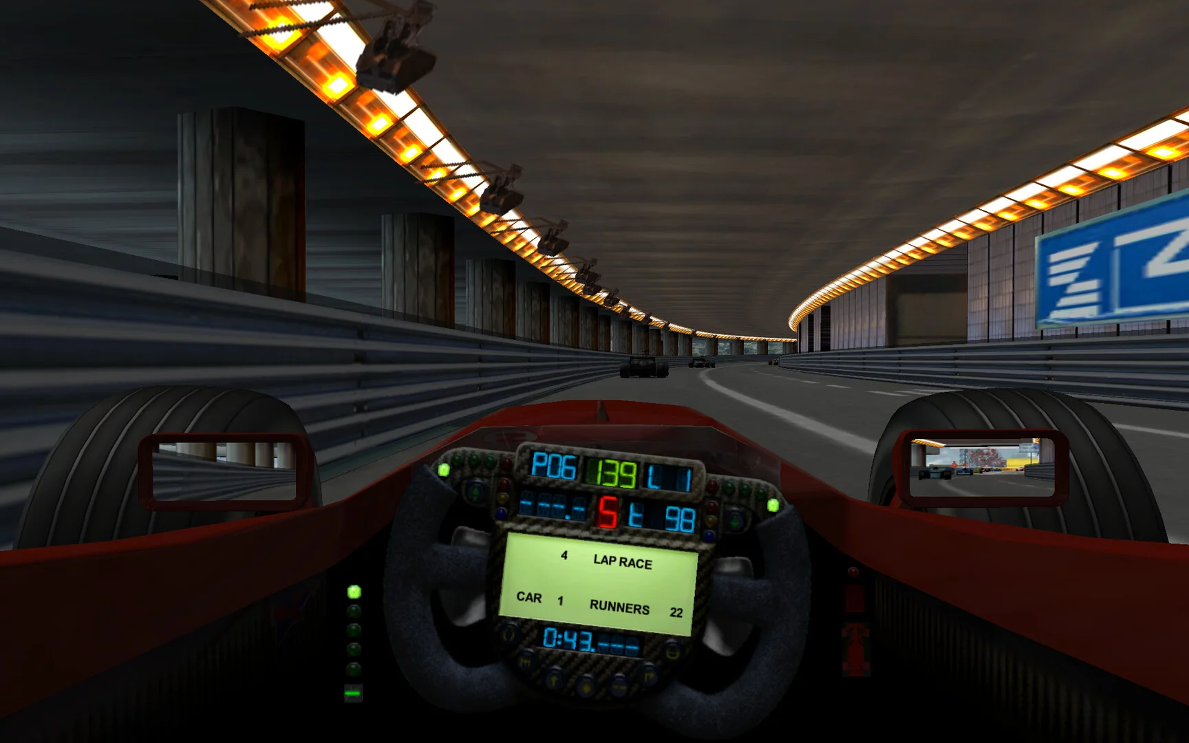Изображение игры: GCR4 Geoff Crammond