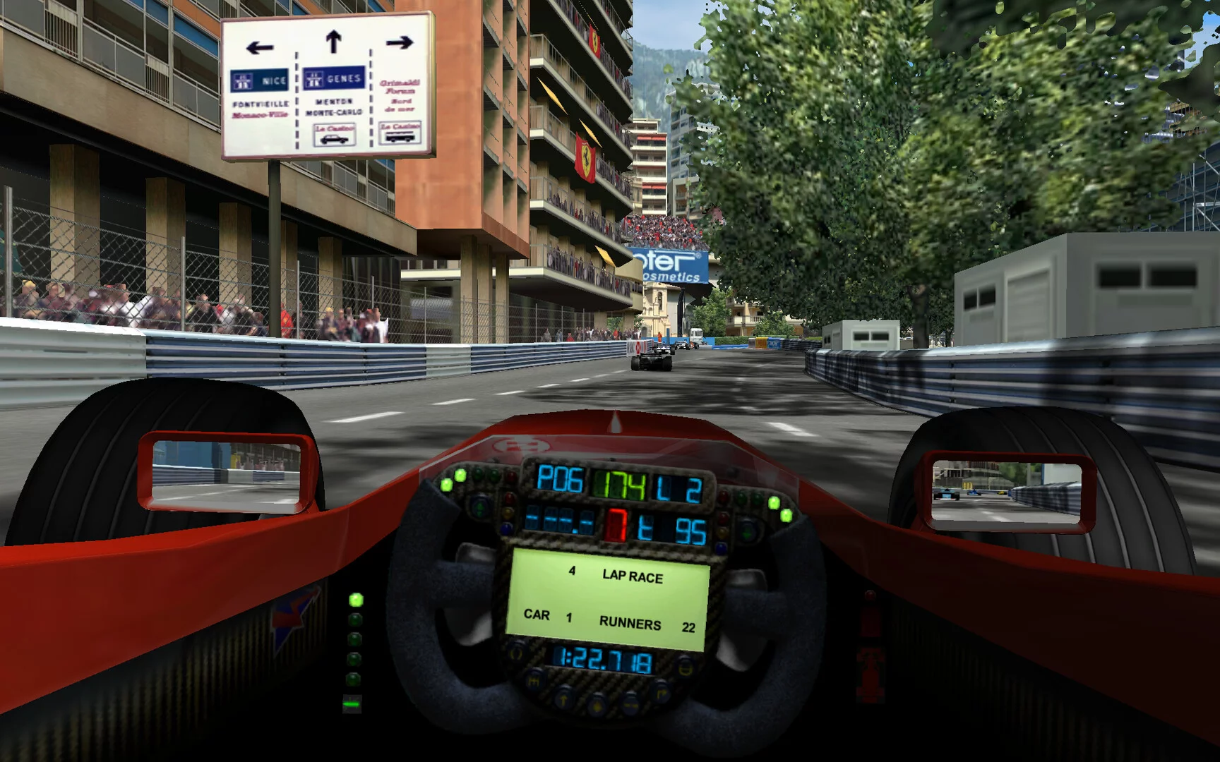 Изображение игры: GCR4 Geoff Crammond