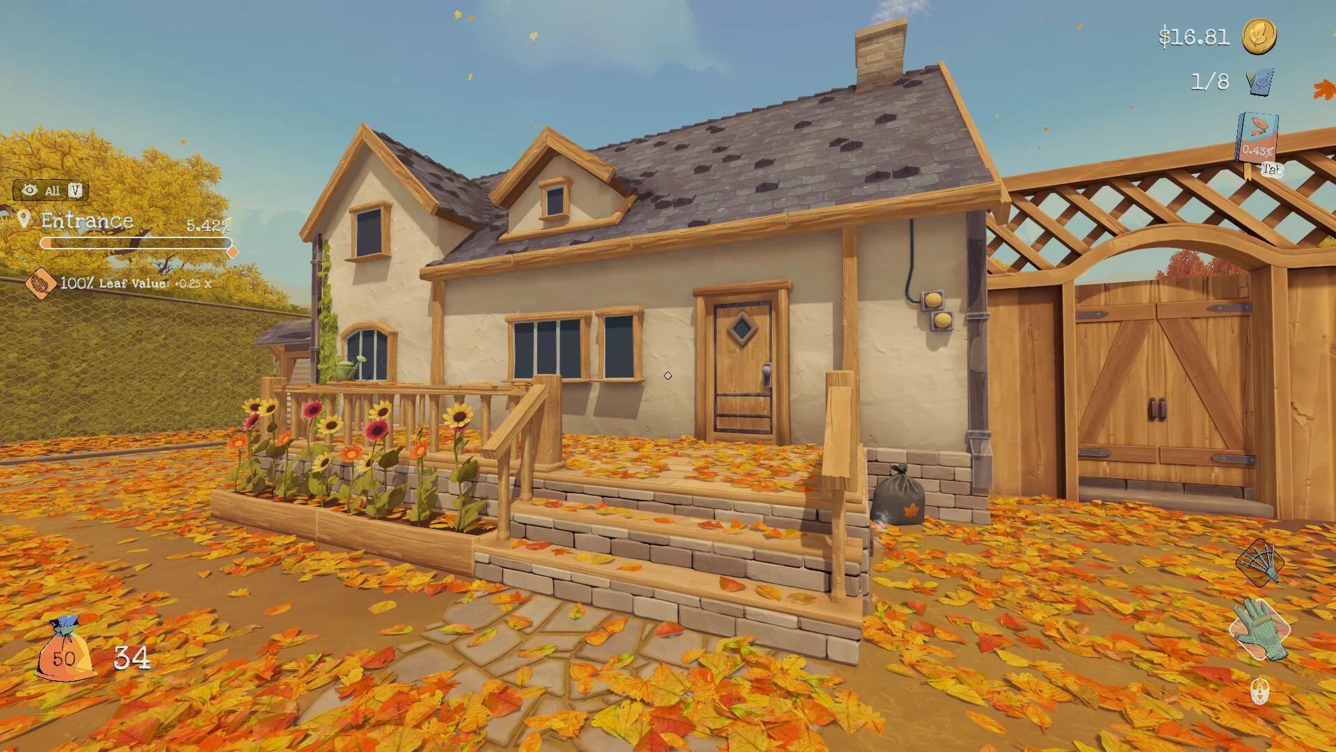 Изображение игры: Leaf it Alone