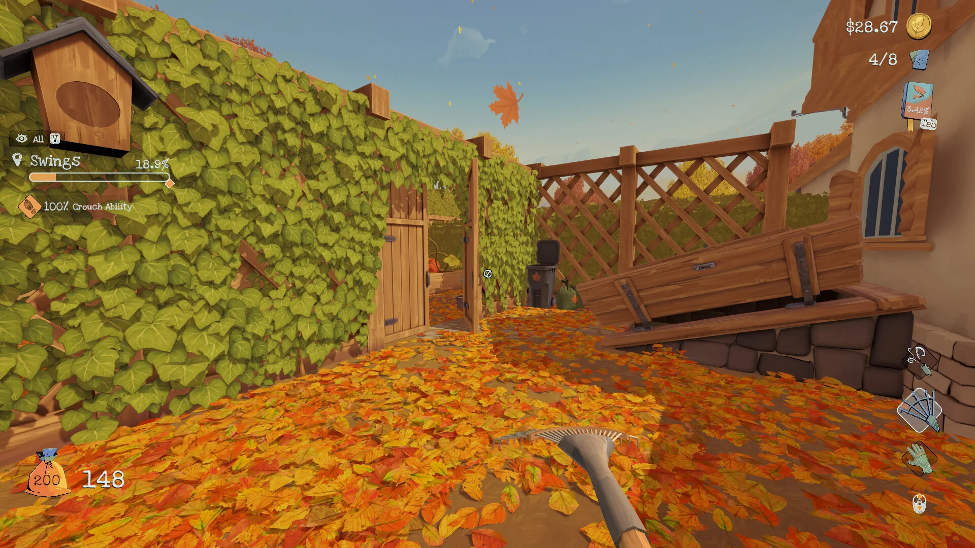 Изображение игры: Leaf it Alone