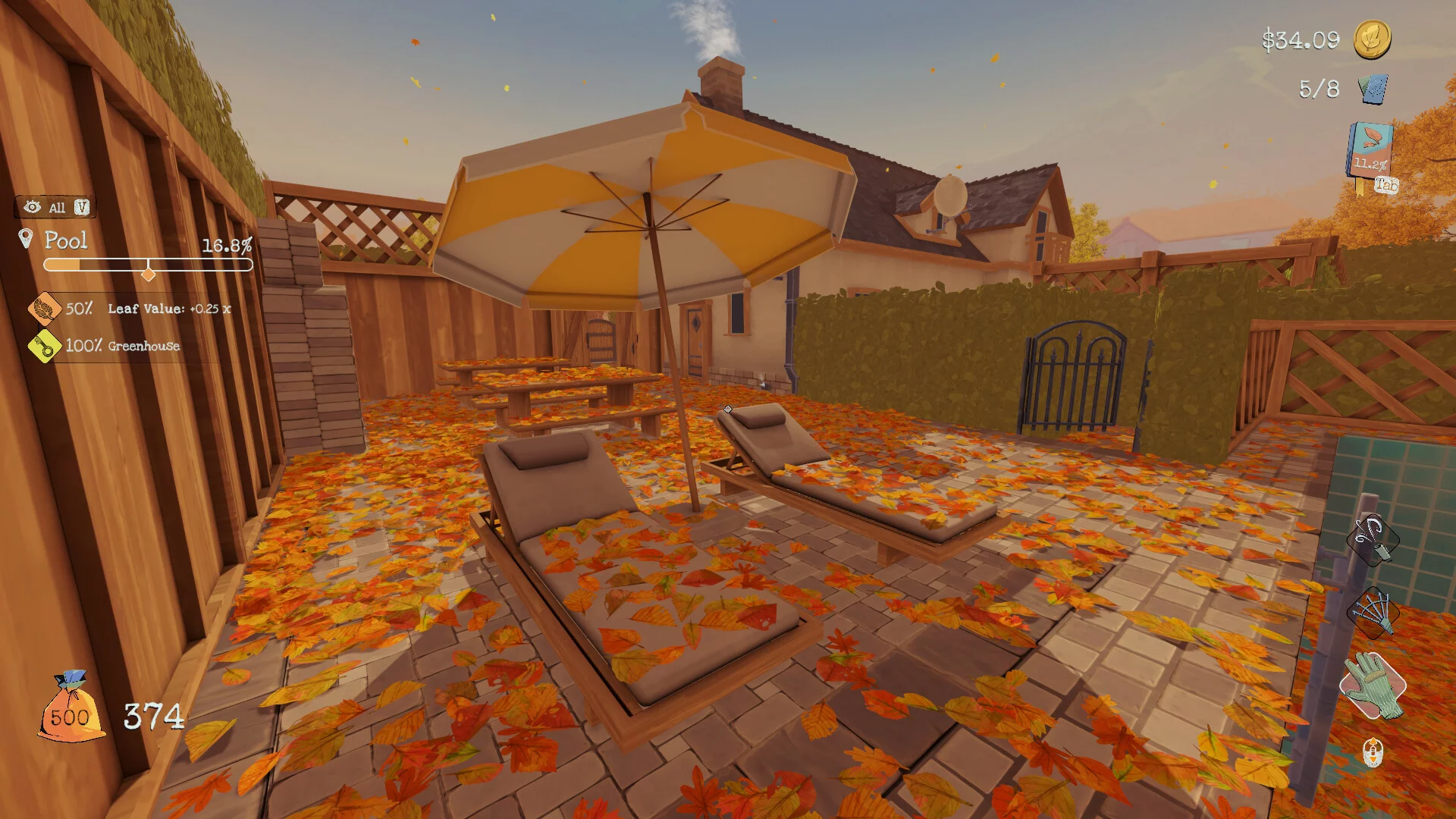 Изображение игры: Leaf it Alone