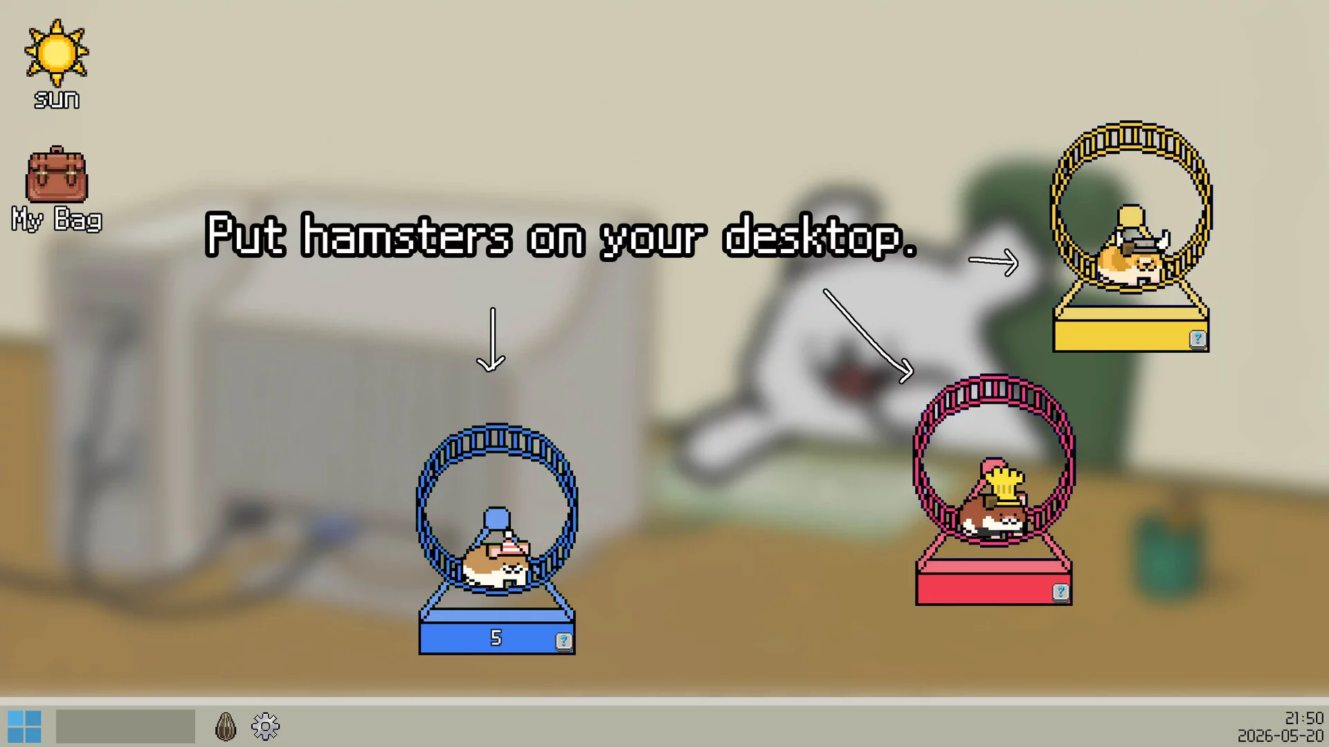 Изображение игры: Hamster Time