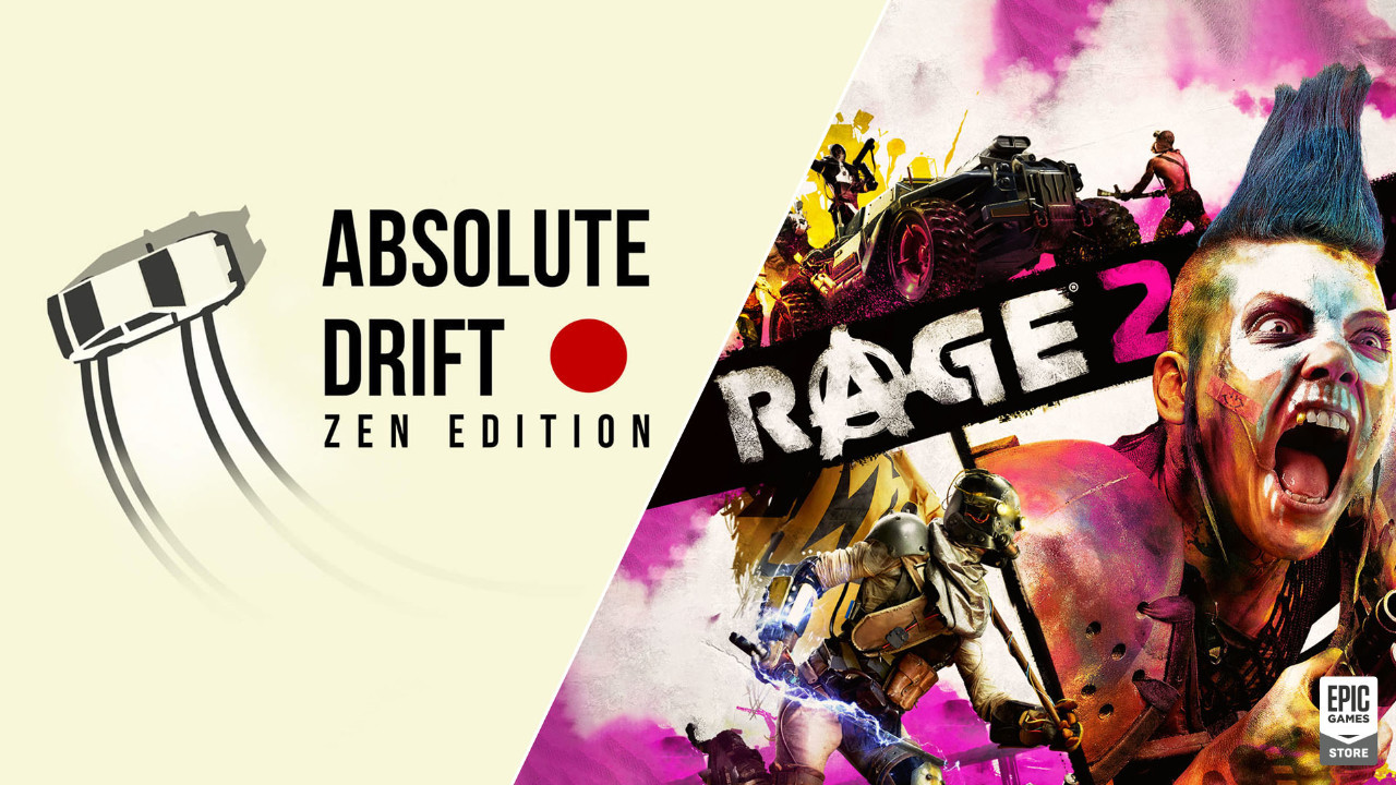 В Epic Games Store идёт бесплатная раздача Absolute Drift и Rage 2: Фото